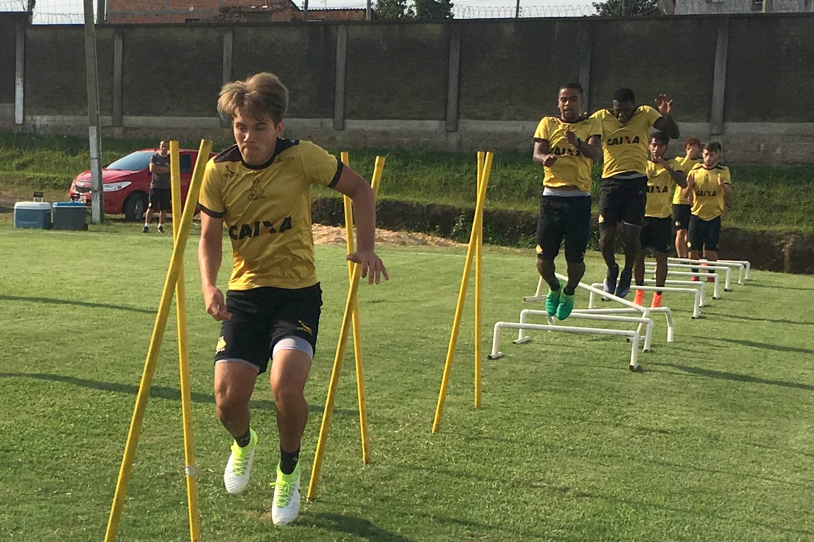 Treino do Criciúma no CT - 27/02 (Período da tarde)