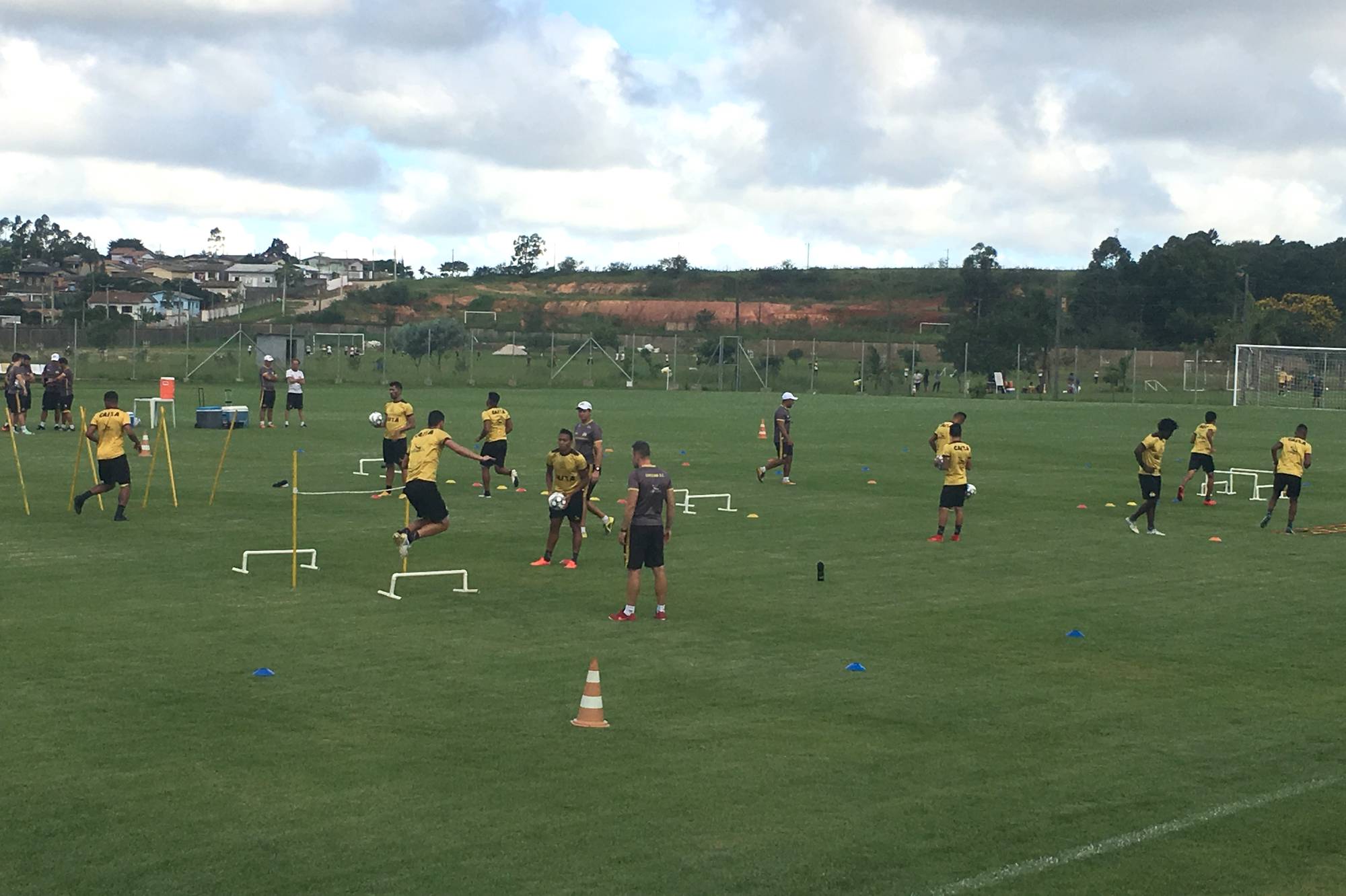 Treino do Criciúma no CT - 03/04 (Tarde)