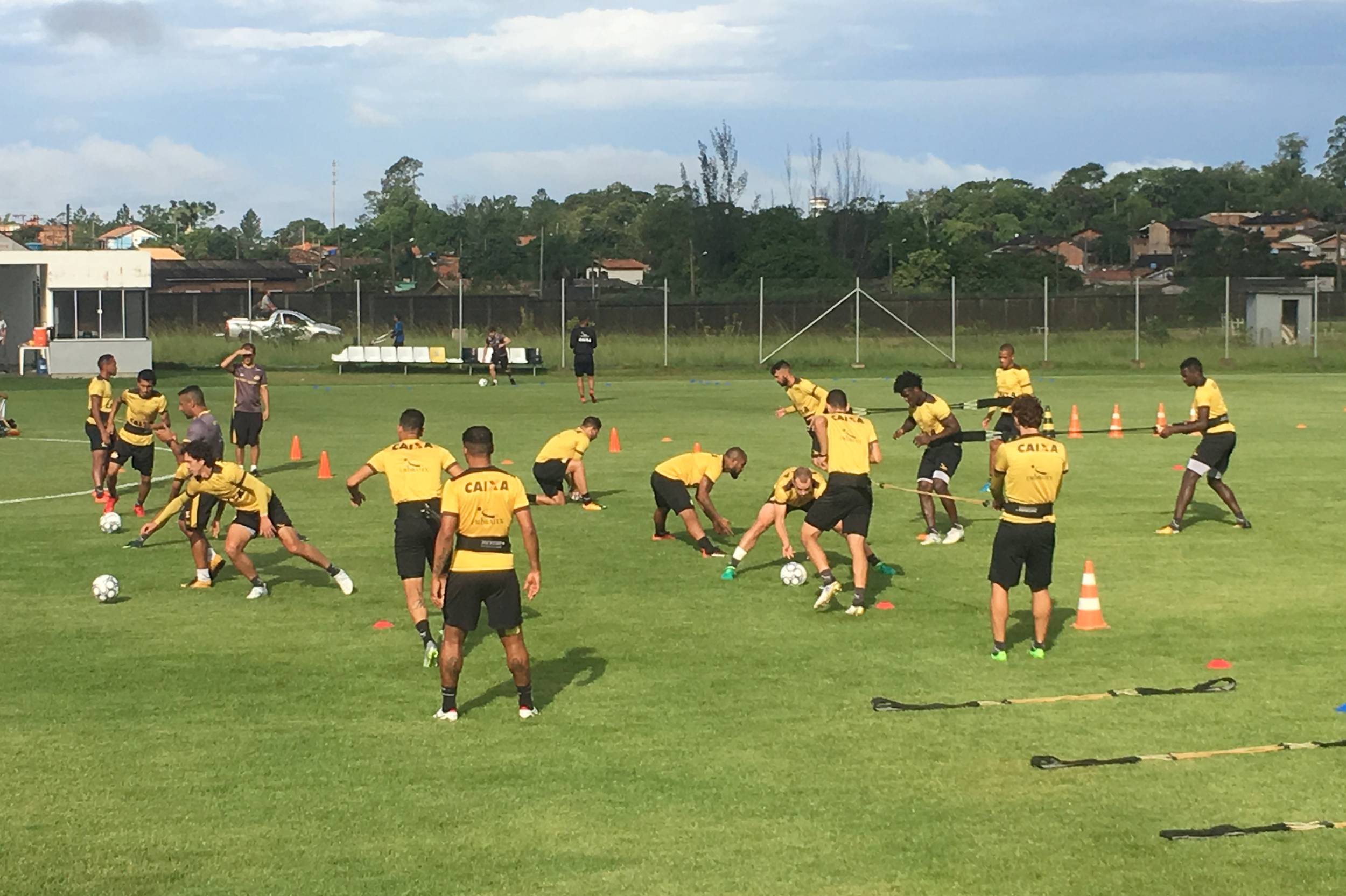 Treino do Criciúma no CT 04/04 (Tarde)