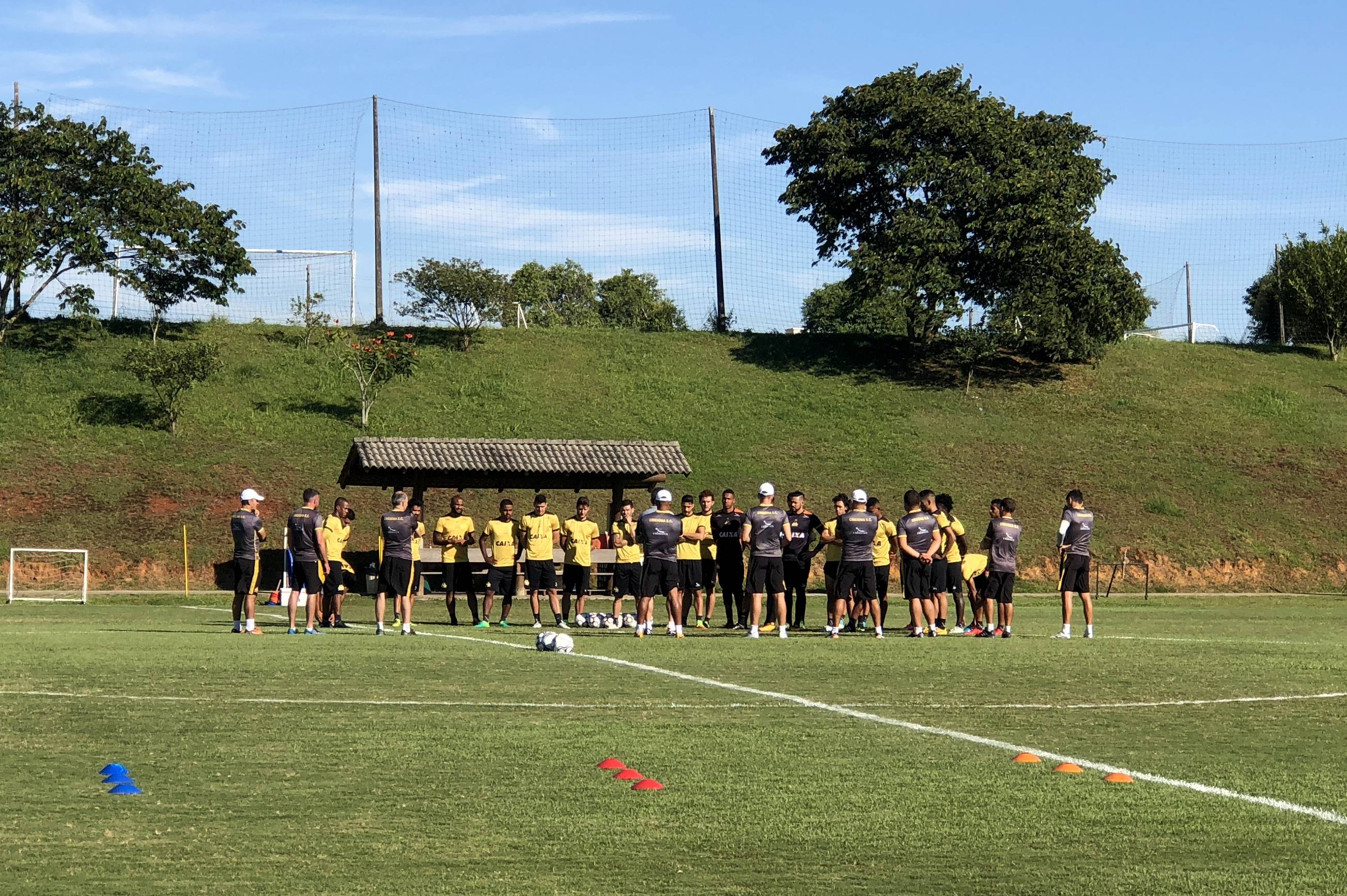 Treino do Criciúma no CT - 12/04