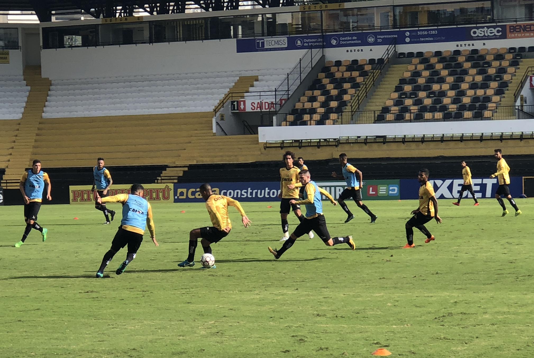 Treino do Criciúma no HH - 14/05