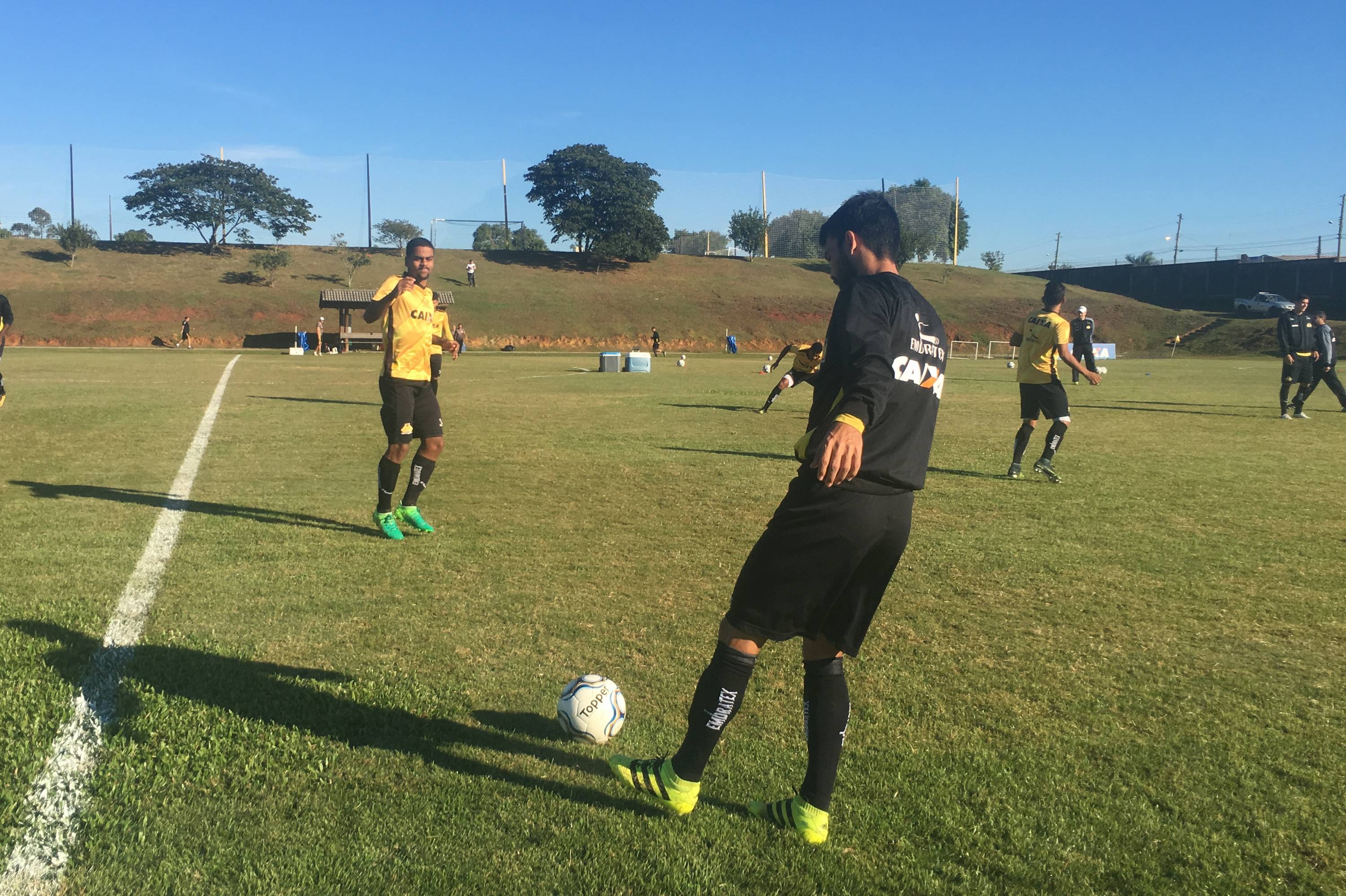 Treino do Criciúma no CT - 27/05