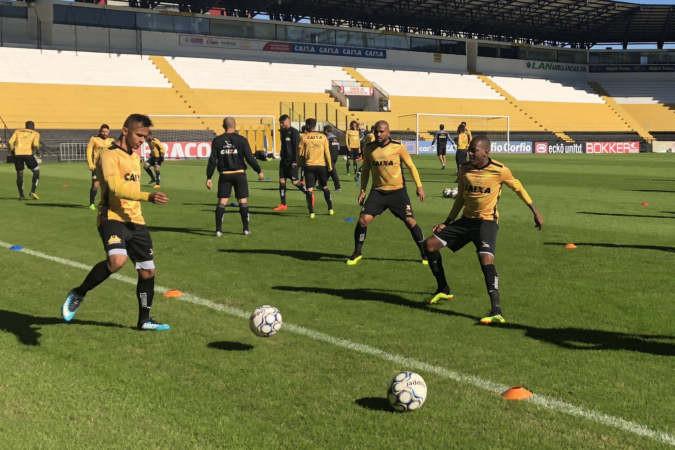 Treino do Criciúma no HH - 08/06