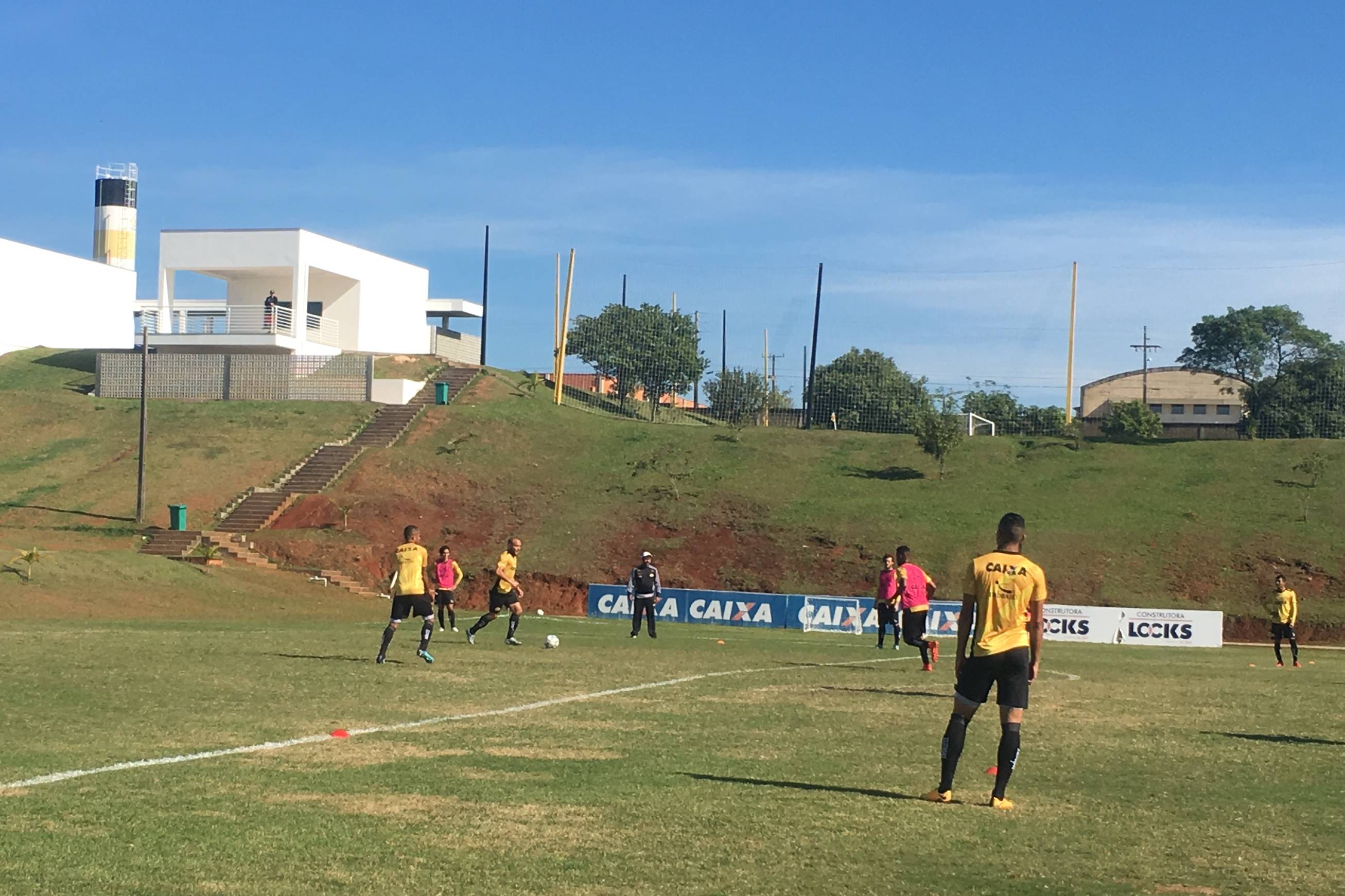 Treino do Criciúma no CT - 01/07