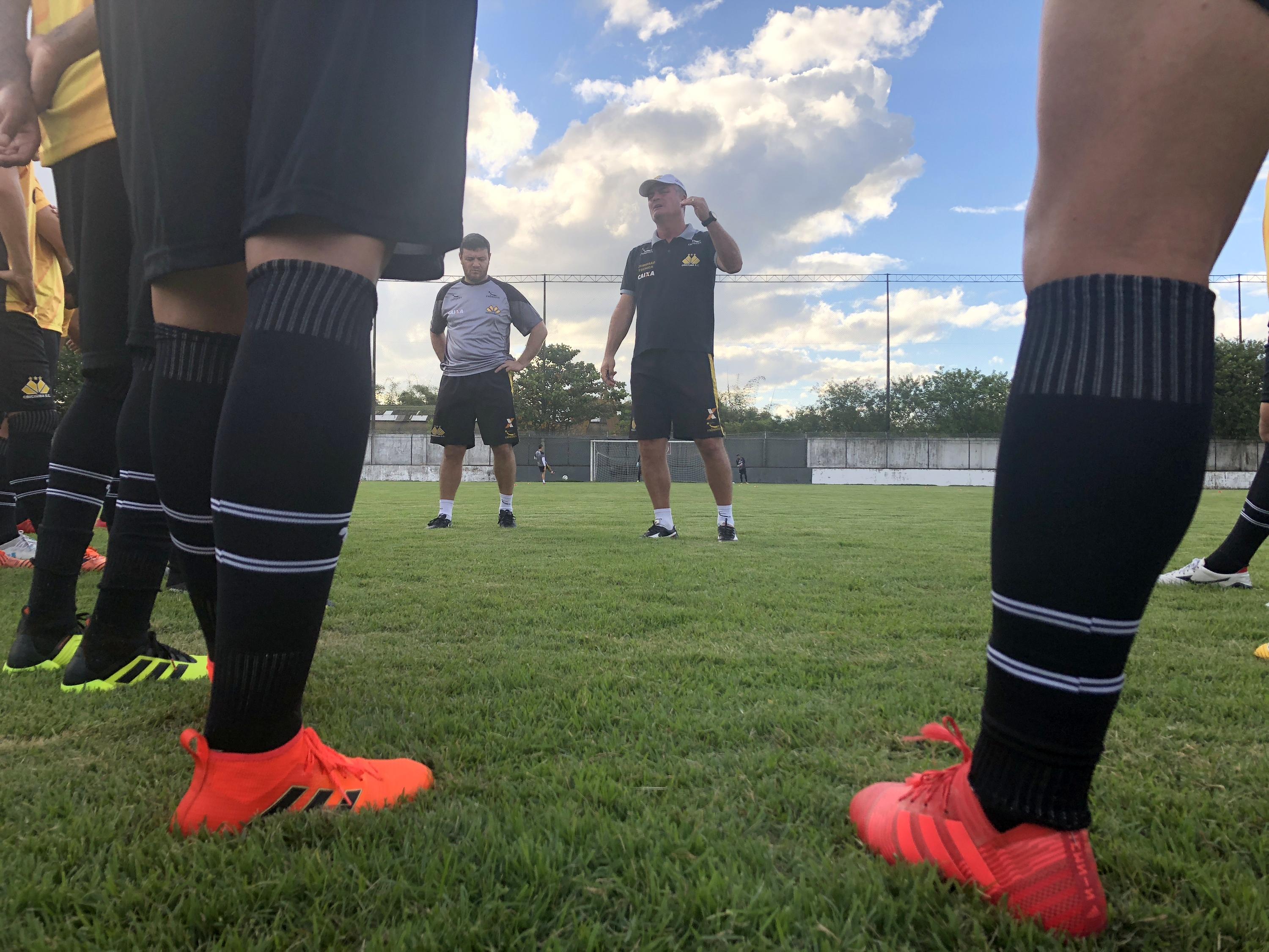 Treino do Criciúma no CT do Corinthians (AL) - 23/07