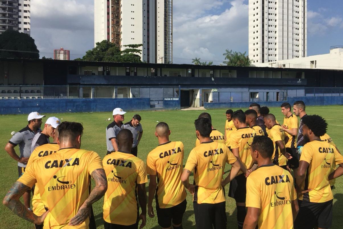 Treino do Criciúma em Belém (PA) - 21/09
