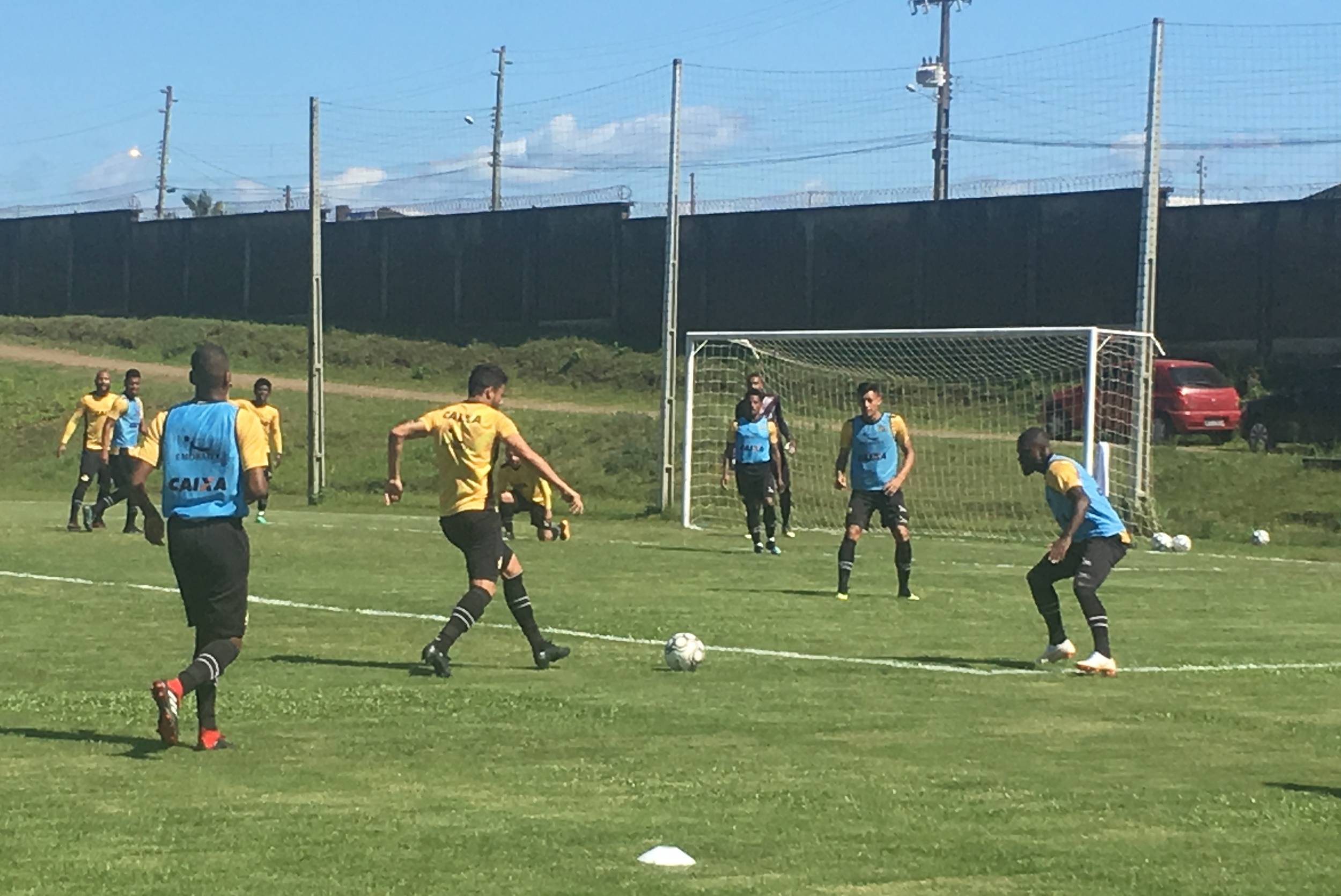 Treino do Criciúma no CT - 17/10