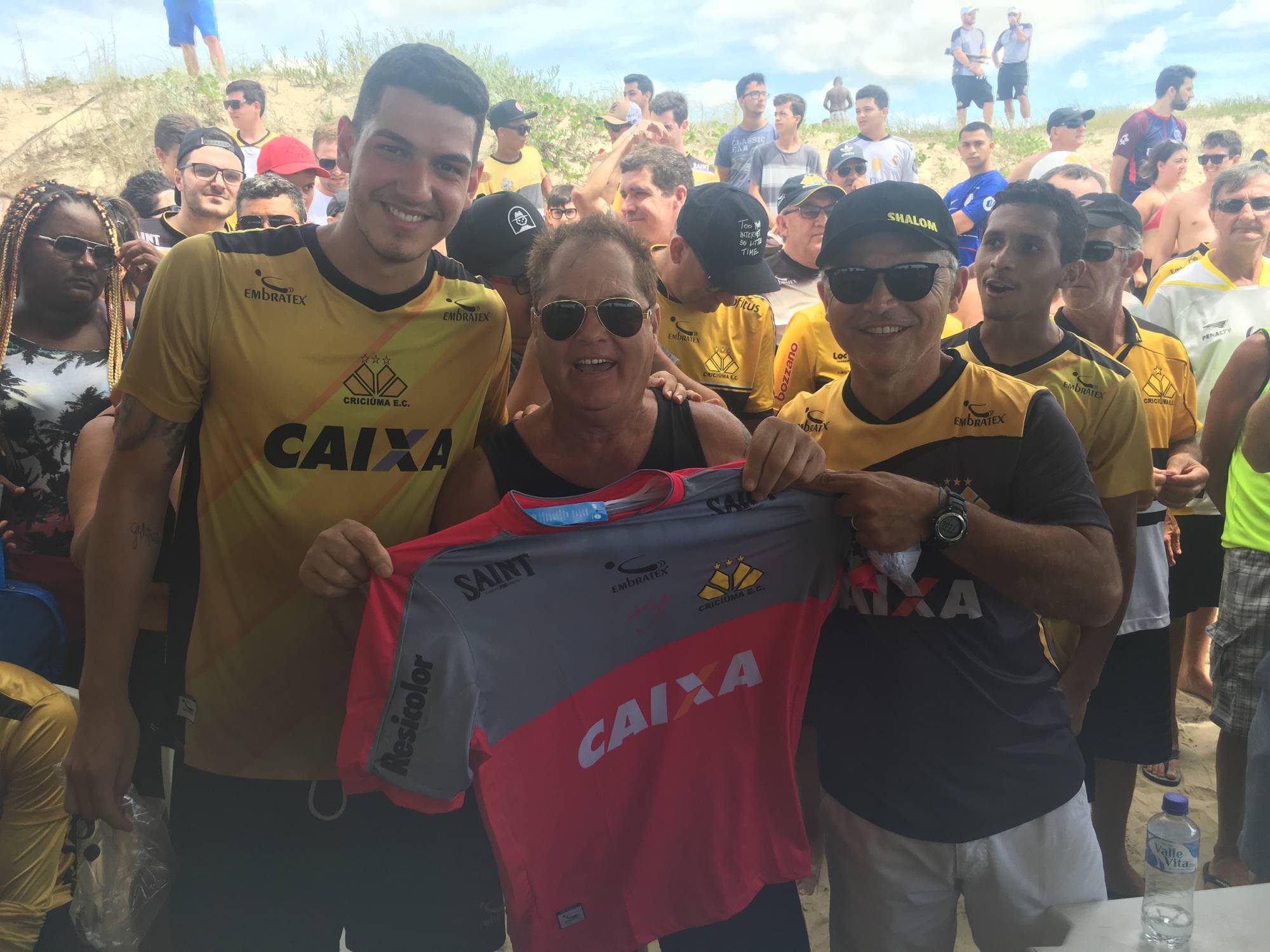 Treino do Criciúma no Balneário Rincão - 06/01