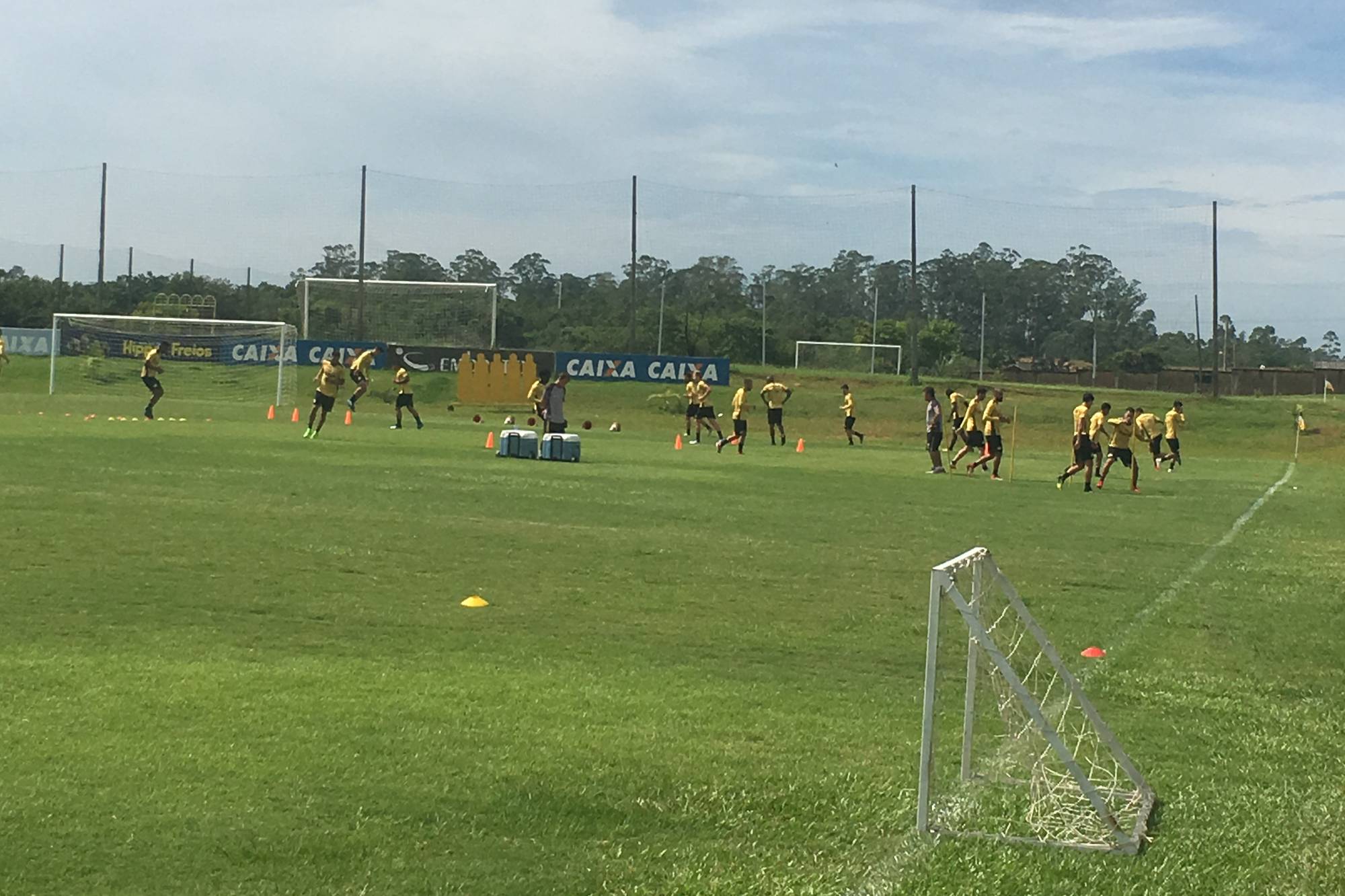 Treino do Criciúma no CT - 07/01 (Manhã)