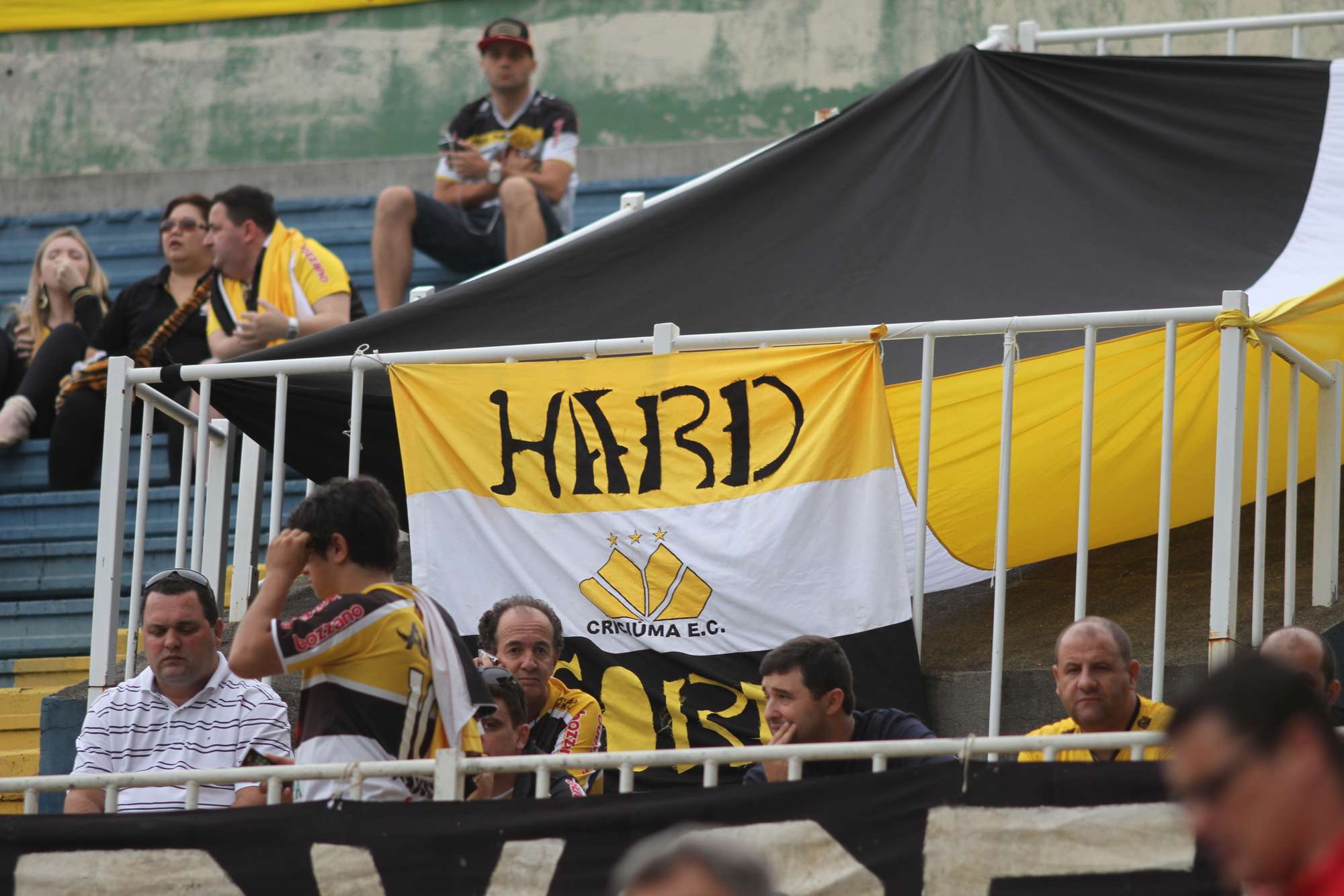 Torcida carvoeira sempre presente